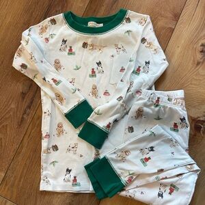 Baby Club Chic christmas puppy PJs